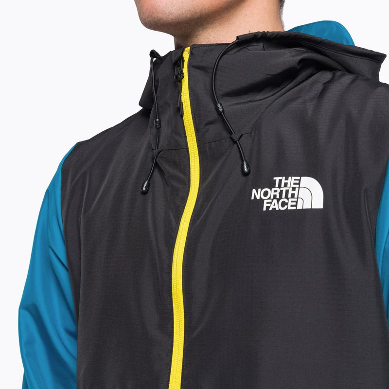 Kurtka przeciwwiatrowa męska The North Face MA Wind Anorak banff blue/black 6