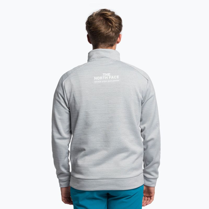 Bluza trekkingowa męska The North Face MA 1/4 light grey hthr/black 4