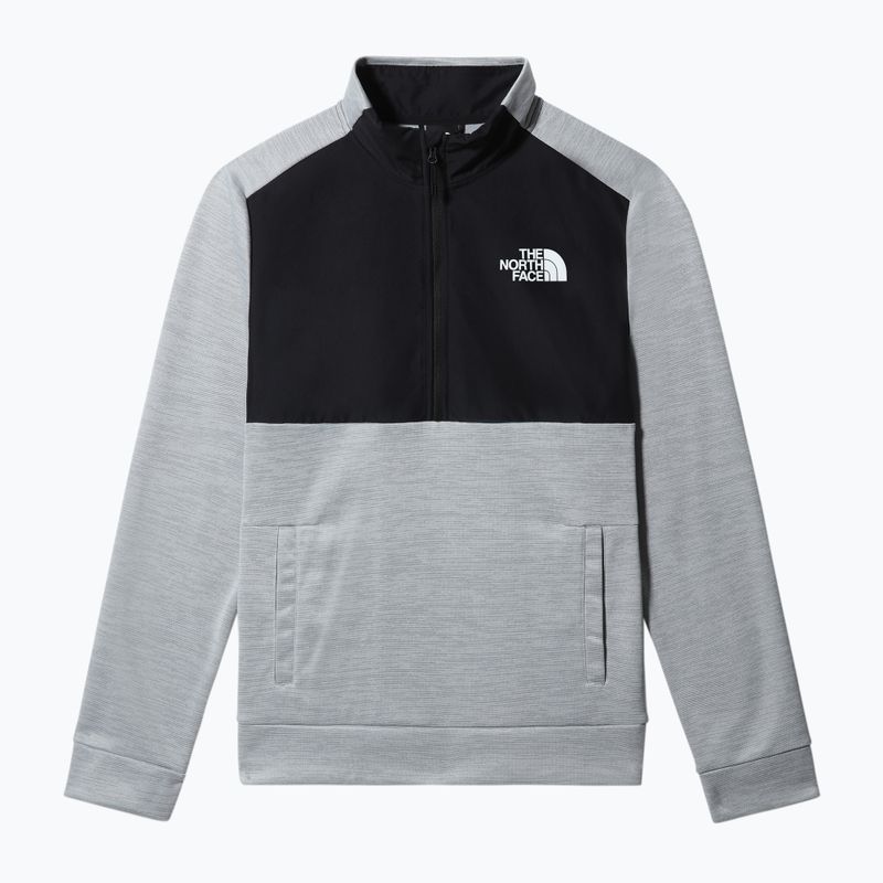 Bluza trekkingowa męska The North Face MA 1/4 light grey hthr/black 9