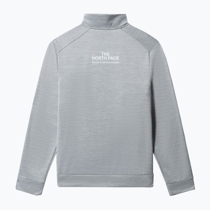 Bluza trekkingowa męska The North Face MA 1/4 light grey hthr/black 10
