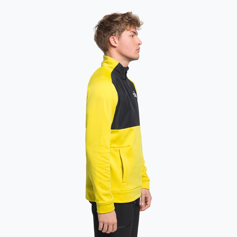 Bluza trekkingowa męska The North Face MA 1/4 acid yellow/black 3