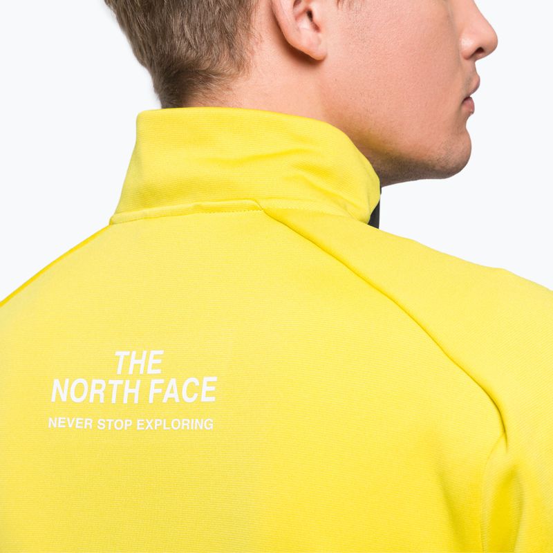 Bluza trekkingowa męska The North Face MA 1/4 acid yellow/black 6