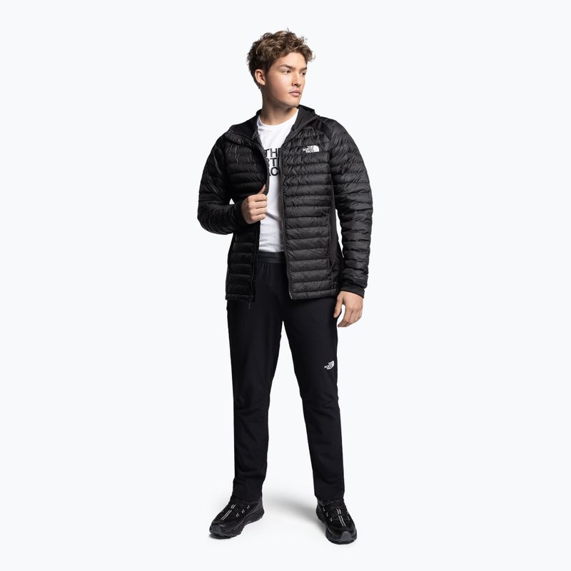 Kurtka hybrydowa męska The North Face AO Insulation Hybrid black/black heather 2