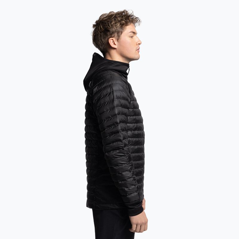 Kurtka hybrydowa męska The North Face AO Insulation Hybrid black/black heather 3