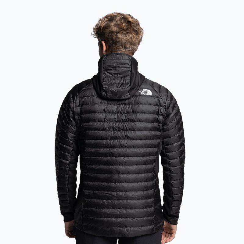 Kurtka hybrydowa męska The North Face AO Insulation Hybrid black/black heather 4
