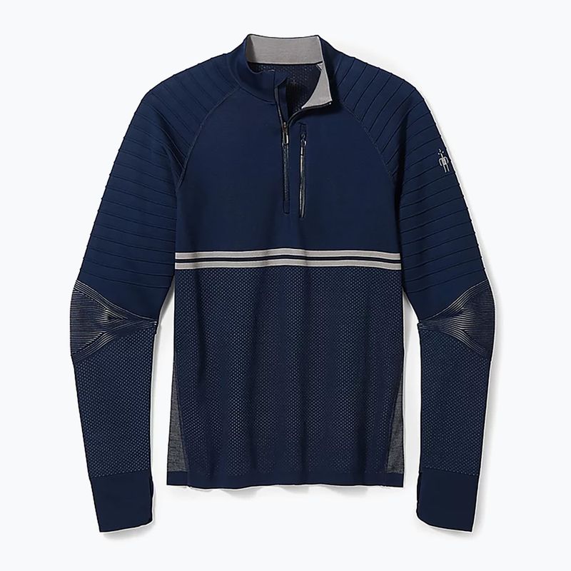 Longsleeve termoaktywny męski Smartwool Intraknit Merino Tech 1/4 Zip deep navy 5