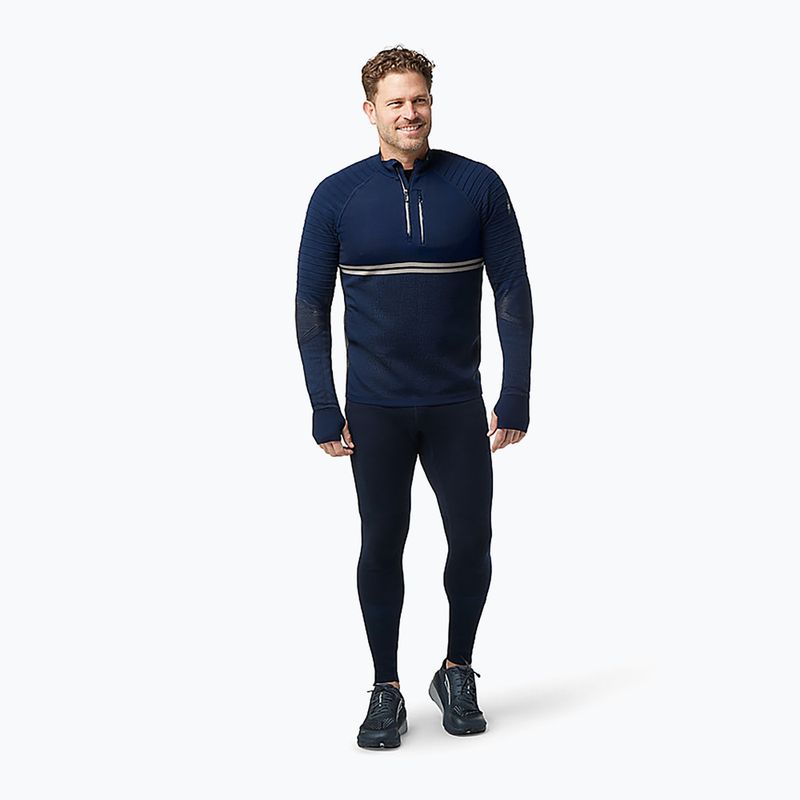 Bluza termoaktywna męska Smartwool Intraknit Merino Tech 1/4 Zip deep navy 6