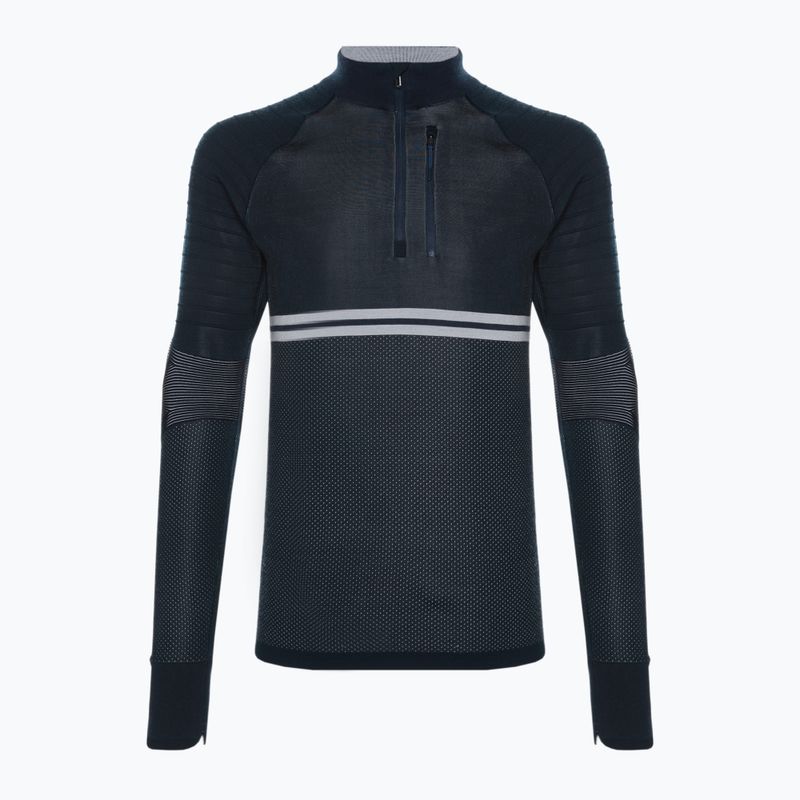 Longsleeve termoaktywny męski Smartwool Intraknit Merino Tech 1/4 Zip deep navy