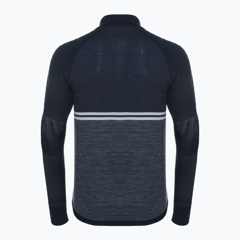 Bluza termoaktywna męska Smartwool Intraknit Merino Tech 1/4 Zip deep navy 2