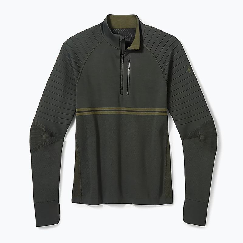 Longsleeve termoaktywny męski Smartwool Intraknit Merino Tech 1/4 Zip north woods 5