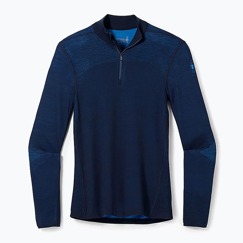 Longsleeve termoaktywny męski Smartwool Intraknit Merino 200 1/4 Zip deep navy