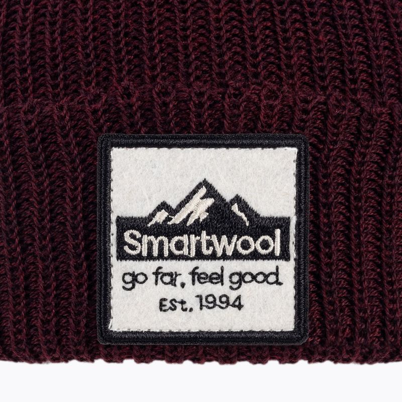 Czapka zimowa Smartwool Smartwool Patch black cherry heather 4
