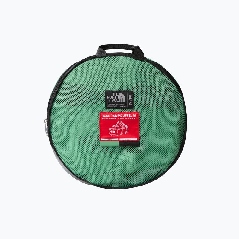 Torba podróżna The North Face Base Camp Duffel M 71 l deep grassgreen/black 10