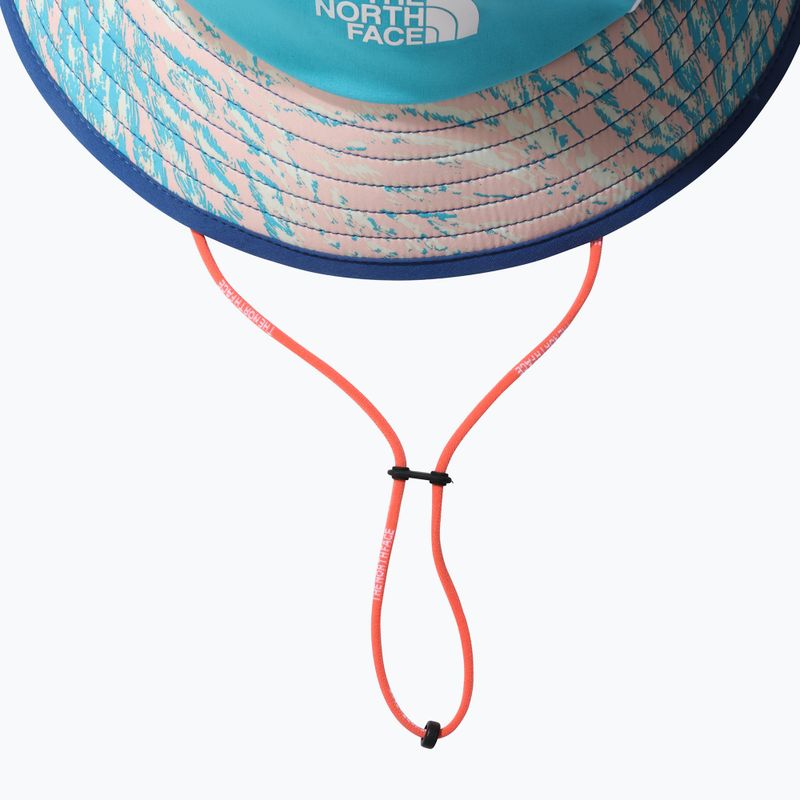 Kapelusz do biegania The North Face TNF Run Bucket tropical peach enchanted trails print 3