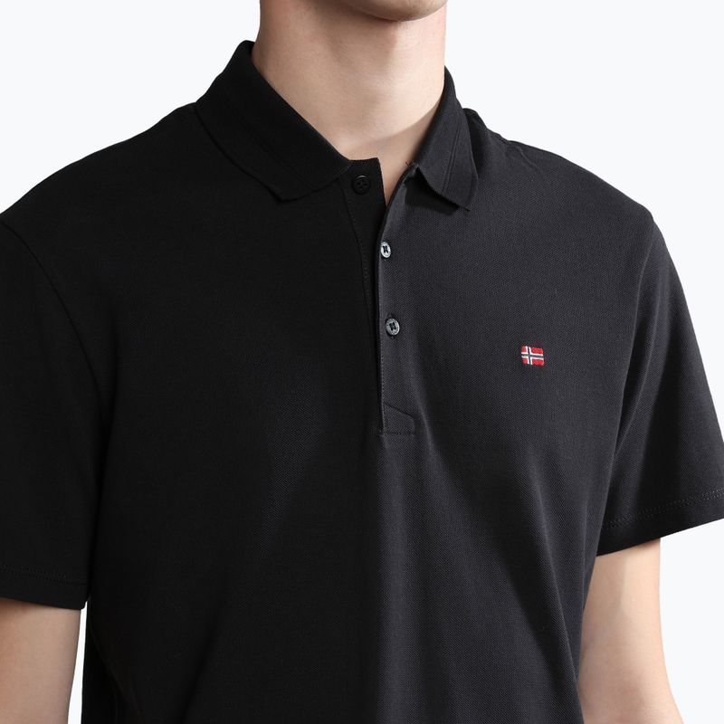 Koszulka polo męska Napapijri Ealis black 4