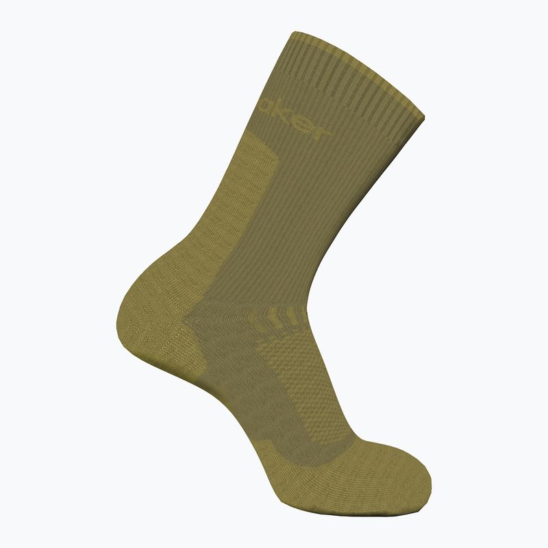 Skarpety damskie icebreaker Merino Hike+ Light Crew sphagnum/olive 2