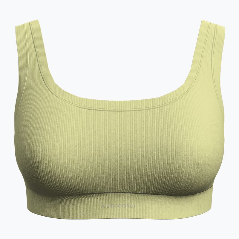 Biustonosz termoaktywny icebreaker Merino Rib Lotus citrine