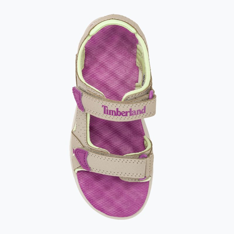 Sandały dziecięce Timberland Perkins Row 2 Strap pure cashmere 5