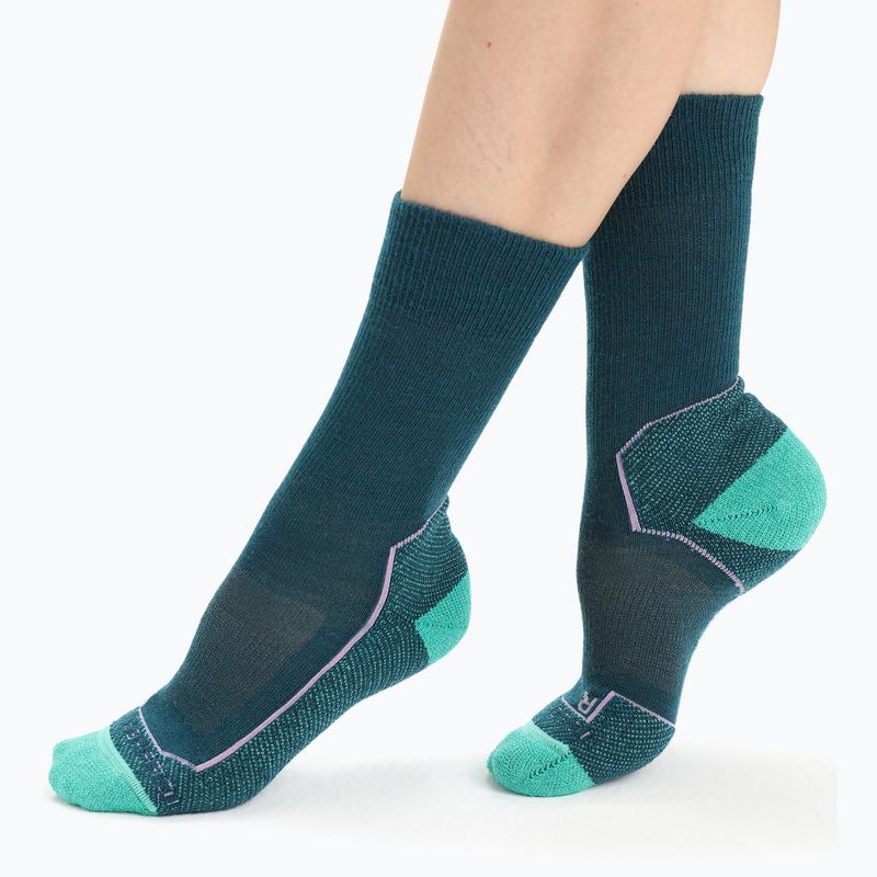Skarpety damskie icebreaker Hike+ Light Crew green 2