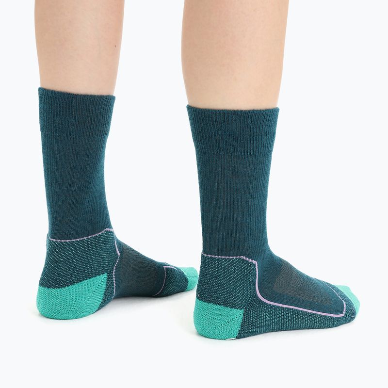 Skarpety damskie icebreaker Hike+ Light Crew green 4