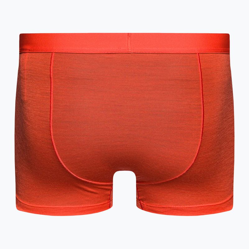 Bokserki termoaktywne męskie icebreaker Anatomica Cool-Lite red 2