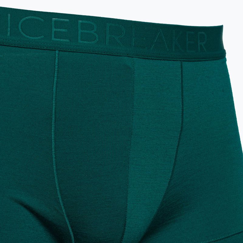 Bokserki termoaktywne męskie icebreaker Anatomica Cool-Lite greenglory 3