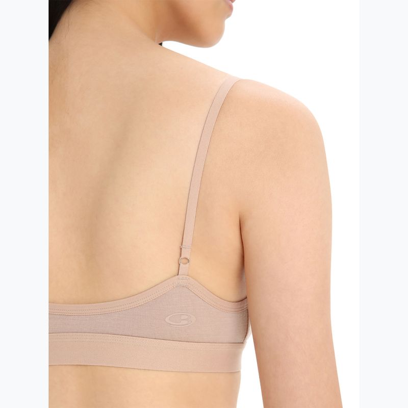 Biustonosz termoaktywny icebreaker Merino 150 Siren Bra Inserts praline 7