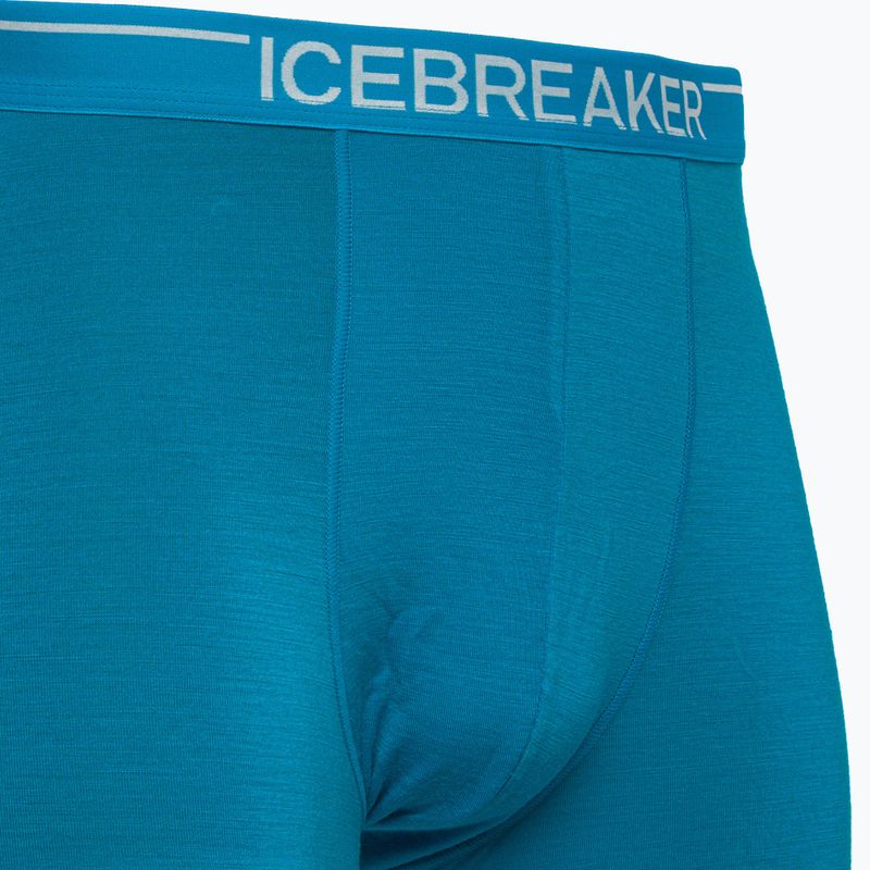 Bokserki termoaktywne męskie icebreaker Anatomica geo blue 3