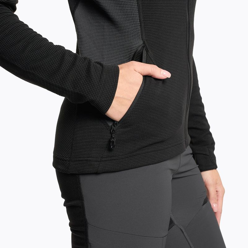 Bluza trekkingowa damska The North Face AO Full Zip Hoodie black/asphalt grey 3
