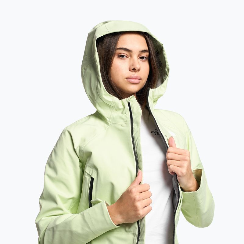 Kurtka przeciwdeszczowa damska The North Face Stolemberg 3L Dryvent lime cream 3