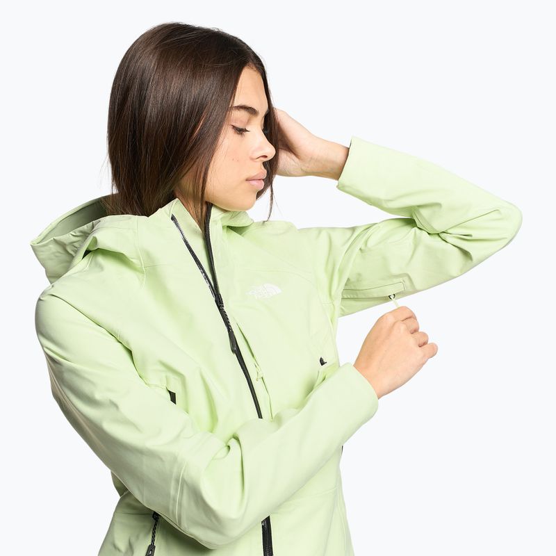 Kurtka przeciwdeszczowa damska The North Face Stolemberg 3L Dryvent lime cream 5