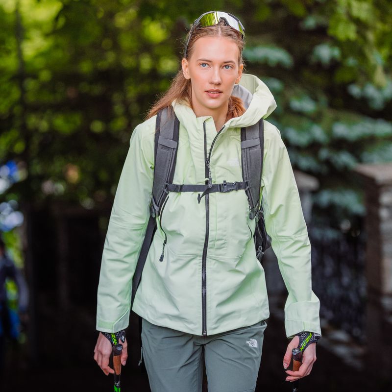 Kurtka przeciwdeszczowa damska The North Face Stolemberg 3L Dryvent lime cream 11