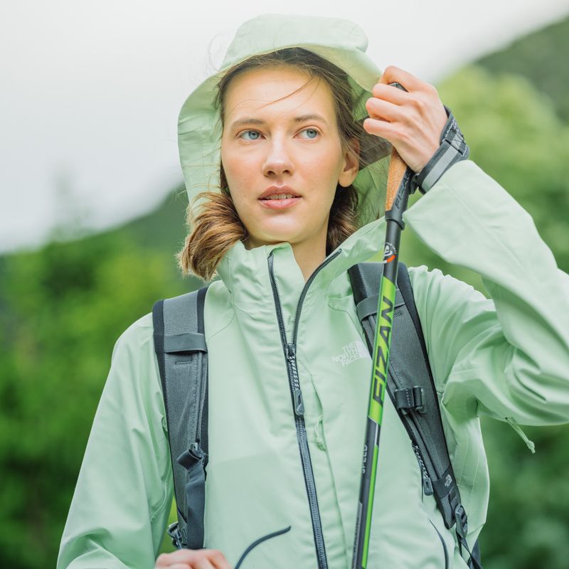 Kurtka przeciwdeszczowa damska The North Face Stolemberg 3L Dryvent lime cream 12