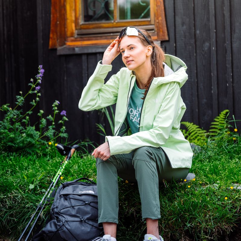 Kurtka przeciwdeszczowa damska The North Face Stolemberg 3L Dryvent lime cream 13