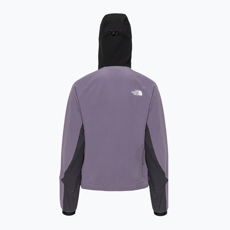 Kurtka softshell damska The North Face AO Softshell Hoodie lunar slate/aspgalt grey/black 6