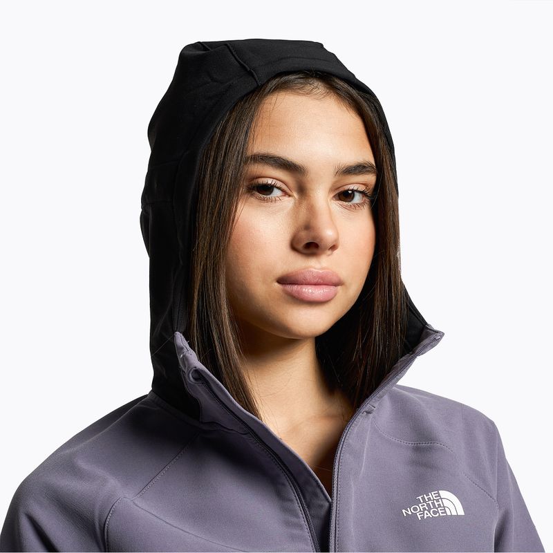 Kurtka softshell damska The North Face AO Softshell Hoodie lunar slate/aspgalt grey/black 4