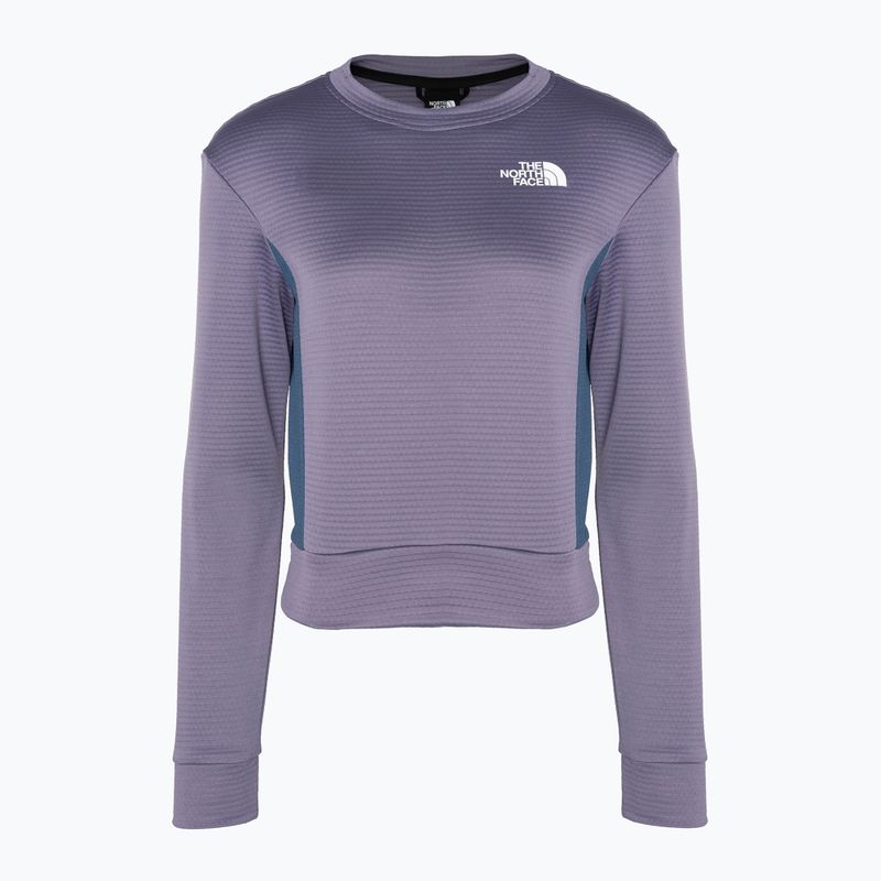 Bluza trekkingowa damska The North Face Mountain Athletics Crew Neck Fleece lunar slate/shady blue