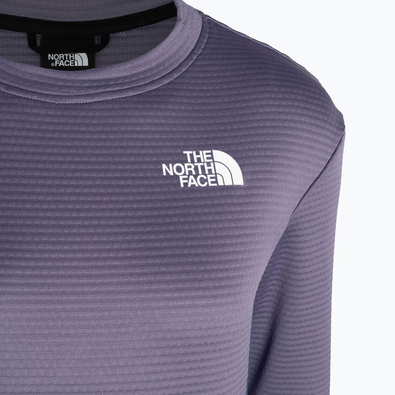 Bluza trekkingowa damska The North Face Mountain Athletics Crew Neck Fleece lunar slate/shady blue 3