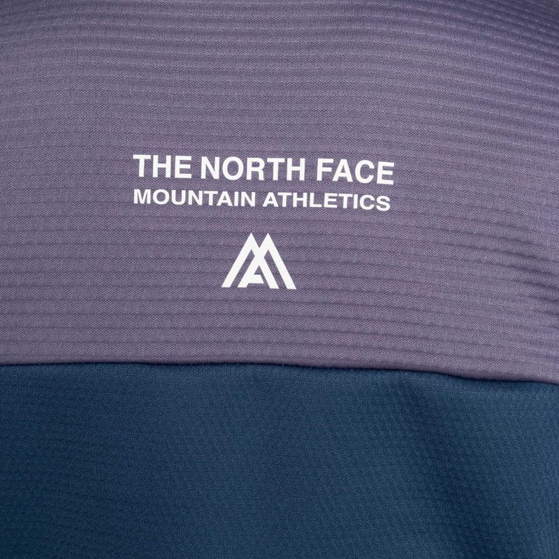 Bluza trekkingowa damska The North Face Mountain Athletics Crew Neck Fleece lunar slate/shady blue 4