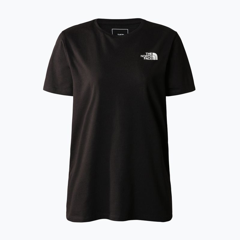 Koszulka trekkingowa damska The North Face Foundation Graphic black/gardenia white 4