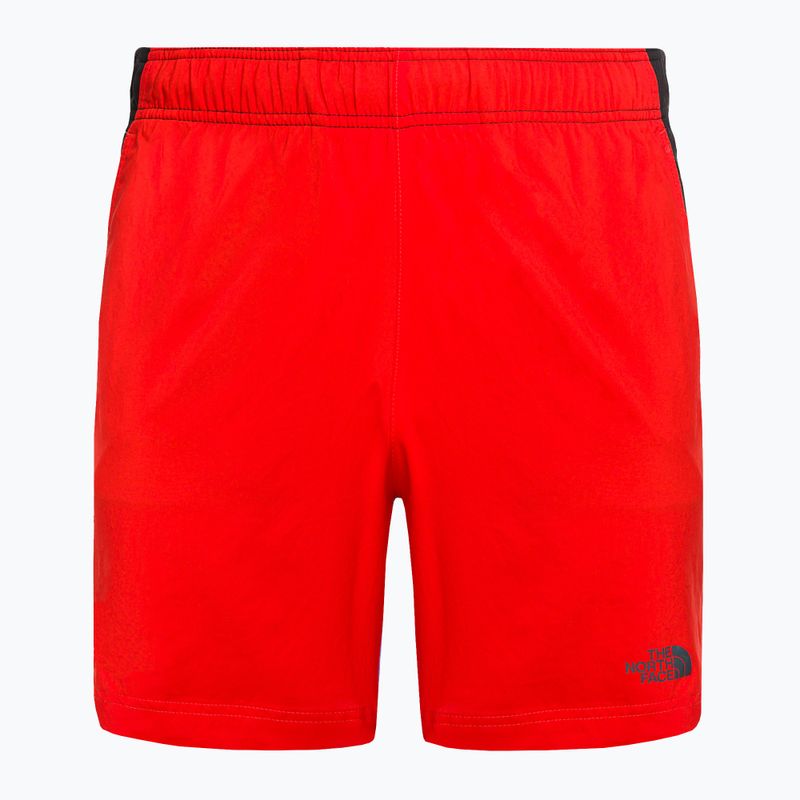 Spodenki do biegania męskie The North Face 24/7 fiery red