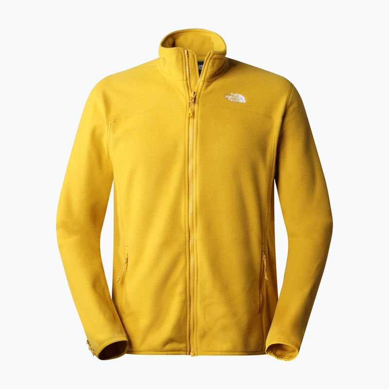 Bluza trekkingowa męska The North Face 100 Glacier FZ arrowwood yellow