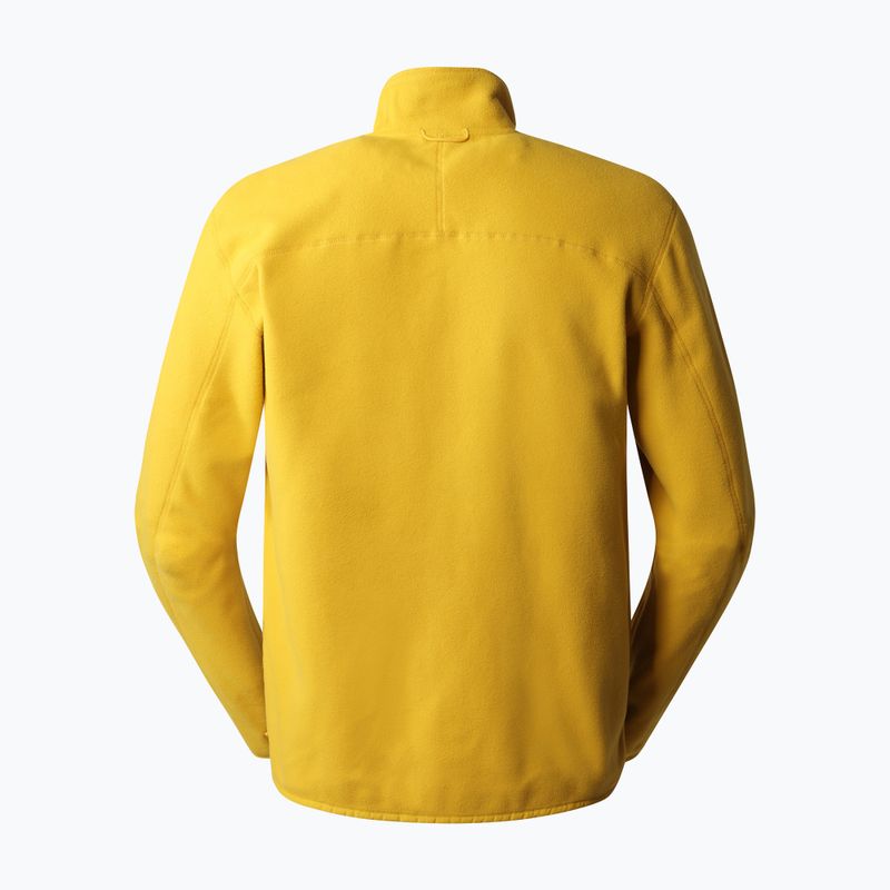 Bluza trekkingowa męska The North Face 100 Glacier FZ arrowwood yellow 2