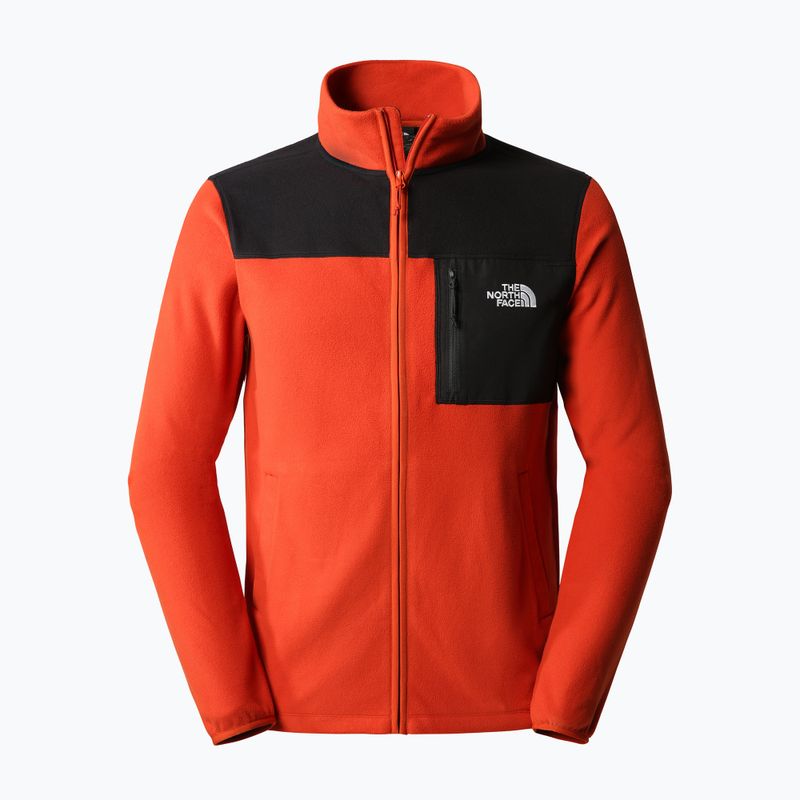 Bluza trekkingowa męska The North Face Homesafe Full Zip Fleece rusted bronze/black