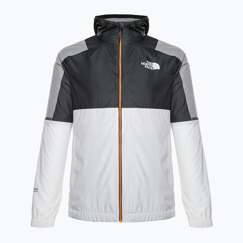 Kurtka przeciwwiatrowa męska The North Face Mountain Athletics Wind Full Zip white/asphalt grey
