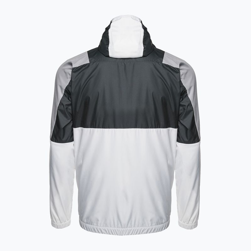 Kurtka przeciwwiatrowa męska The North Face Mountain Athletics Wind Full Zip white/asphalt grey 2