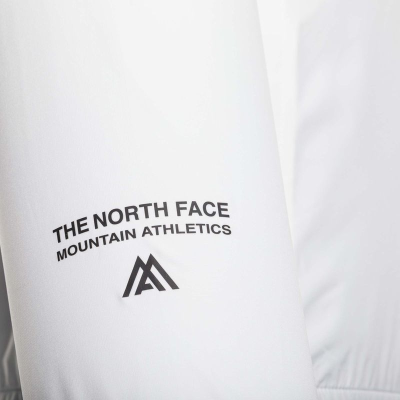 Kurtka przeciwwiatrowa męska The North Face Mountain Athletics Wind Full Zip white/asphalt grey 4