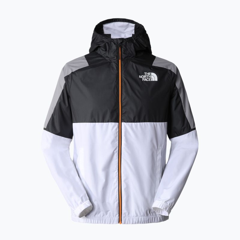 Kurtka przeciwwiatrowa męska The North Face Mountain Athletics Wind Full Zip white/asphalt grey 6