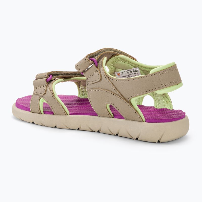 Sandały juniorskie Timberland Perkins Row 2 Strap pure cashmere 3