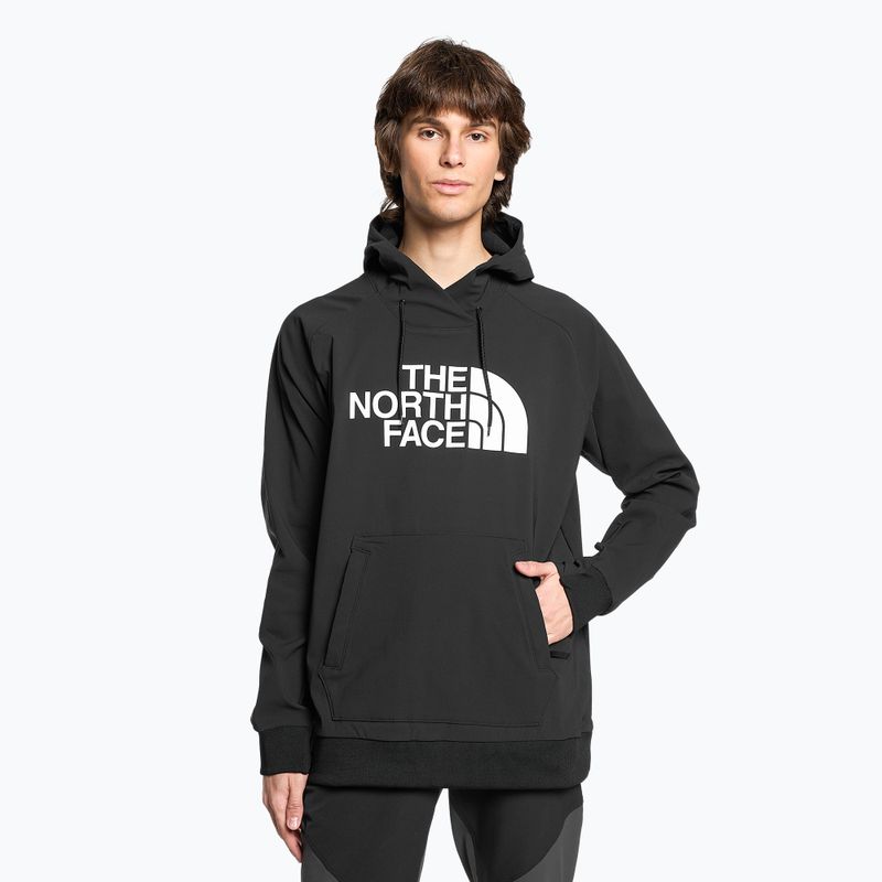 Kurtka softshell męska The North Face Tekno Logo Hoodie black/white